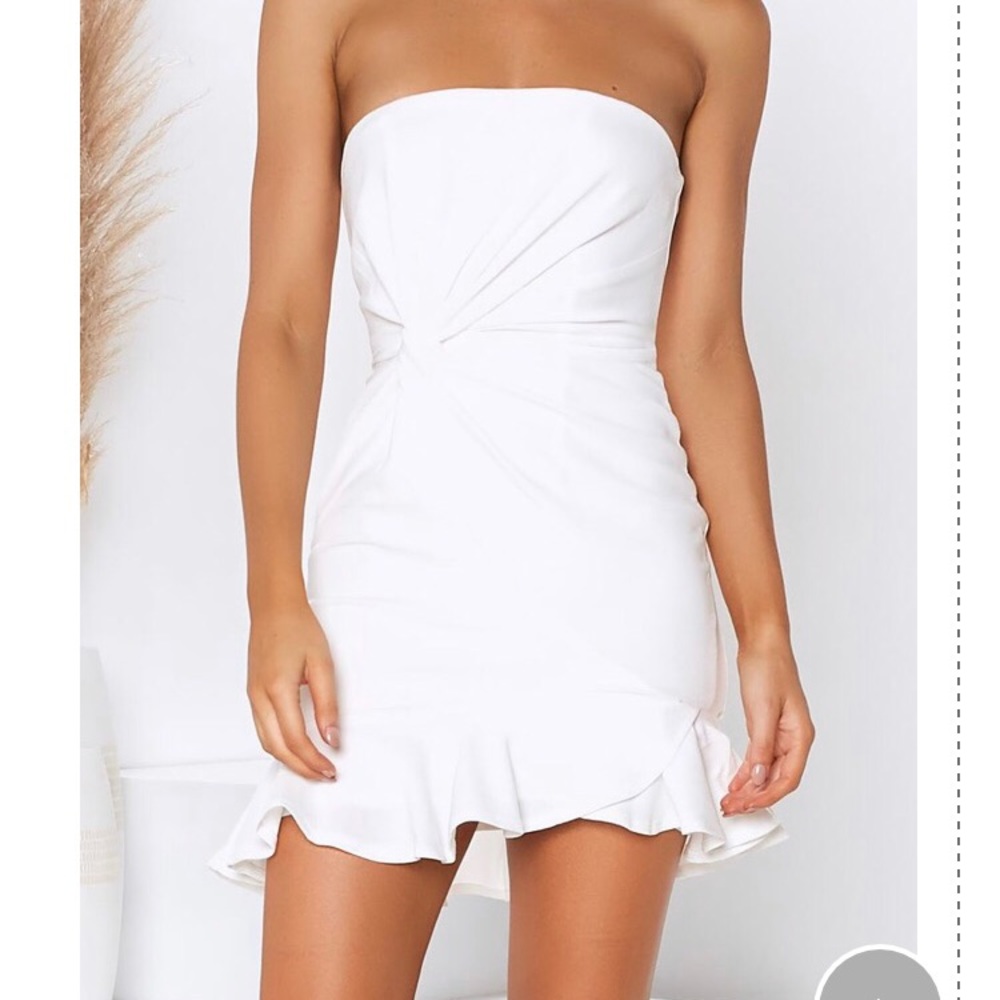 NWT white bodycon dress